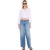 AG Jeans Adria Low-Rise Wide Leg Jeans(Jive)