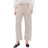 AG Adriano Goldschmied Women’s Hattie High Rise Barrel Jeans(Sulfur Light Taupe)