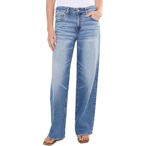 AG Jeans Adria Low-Rise Wide Leg Jeans(17 Years Duet)