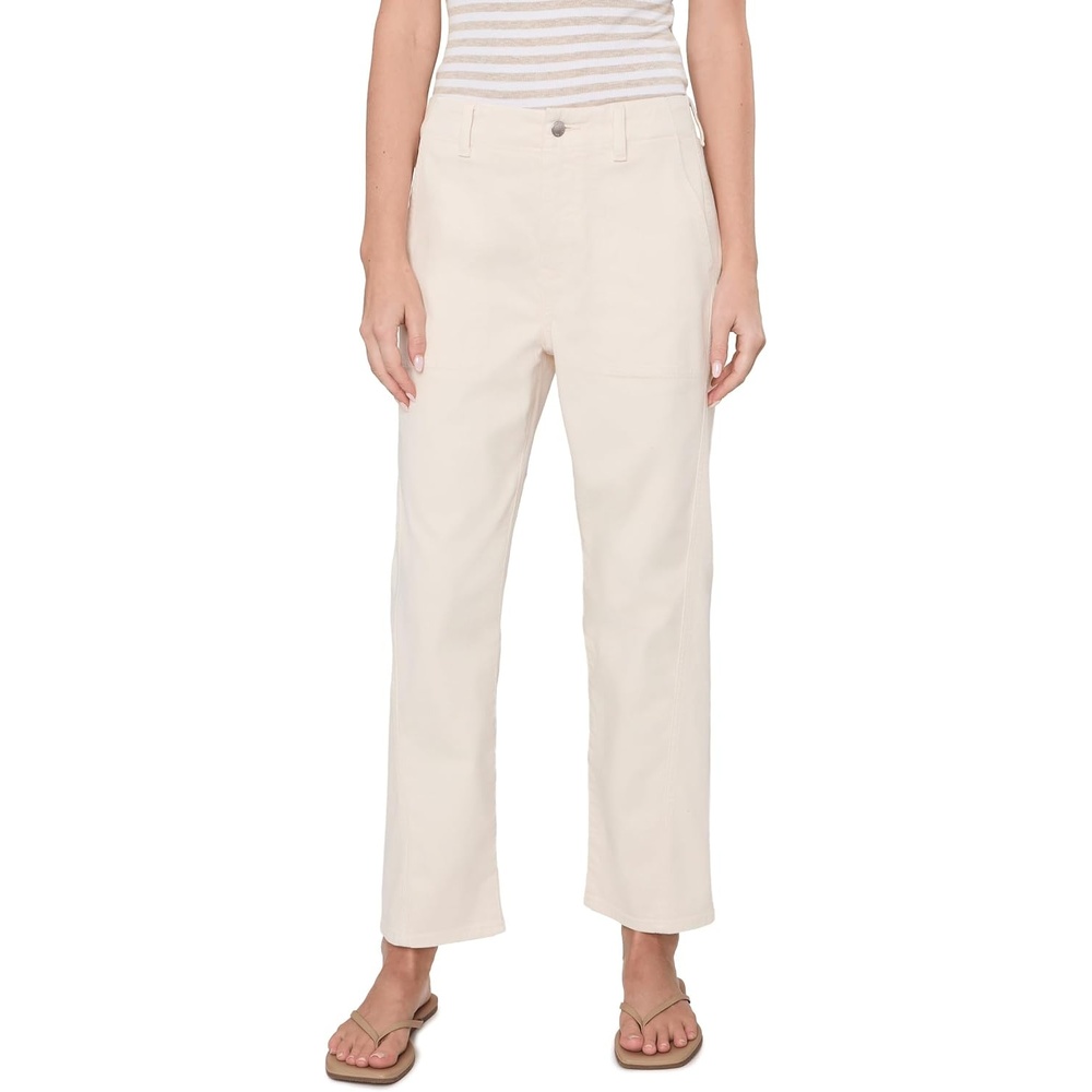 image:imageAG Jeans Analeigh MidRise Utility Pants in Sulfur Super BlackOpal Stone