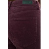 AG Jeans Saige Wide Leg Mid-Rise Fit Corduroy Pants in Jazz Berry(Jazz Berry)