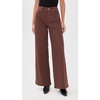 AG Women’s Saige Wide Leg Coated Jeans(Ltt Lt Chestnut)