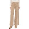 AG Jeans Saige Wide Leg Mid-Rise Fit Corduroy Pants in Jazz Berry(Studio Tan)