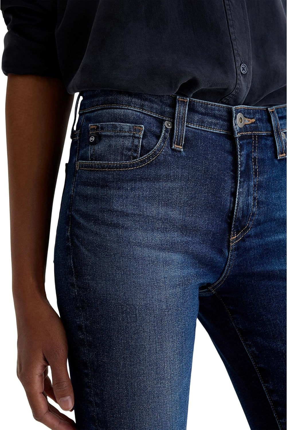 image:imageAG Adriano Goldschmied Womens Prima Low Rise Cigarette Ankle JeanCatalogue