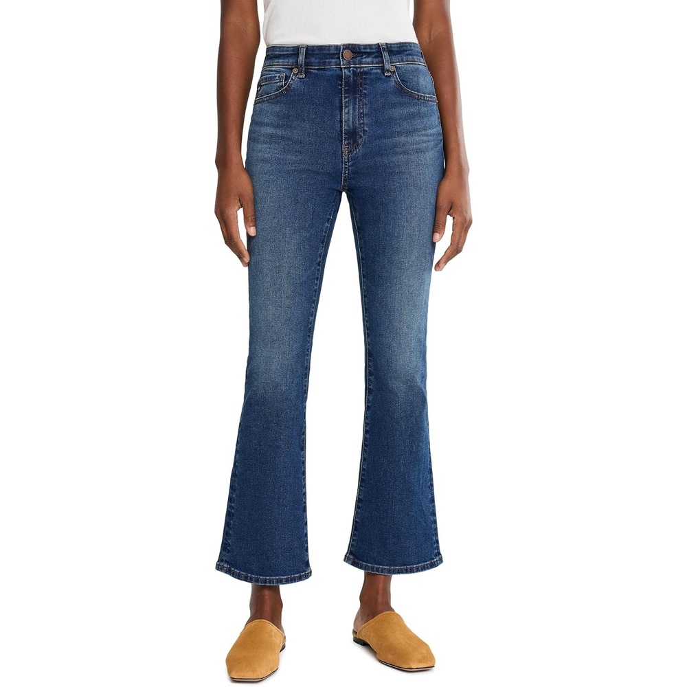 image:imageAG Adriano Goldschmied Womens Farrah Boot Crop MidRise Fit JeanHarmonica
