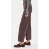 AG Adriano Goldschmied Women’s Saige Wide Leg Crop Jeans(Sulfur Burnt Umber)