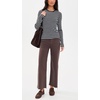 AG Adriano Goldschmied Women’s Saige Wide Leg Crop Jeans(Sulfur Burnt Umber)