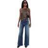 AG Adriano Goldschmied Women’s Saige Wide Leg Mid-Rise Fit(14 Years Bluegrass)