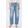 AG Adriano Goldschmied womens Hattie High Rise Crop Barrel in Sunrise(Divergent)