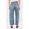 AG Adriano Goldschmied womens Hattie High Rise Crop Barrel in Sunrise(Perfect Pitch)