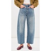 AG Adriano Goldschmied womens Hattie High Rise Crop Barrel in Sunrise(Perfect Pitch)