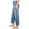 AG Jeans Saige Wide Leg Crop Mid-Rise Fit Jeans in 17 Years Duet(17 Years Duet)