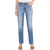 AG Adriano Goldschmied Women’s Sandra Low-Rise Straight Jean(17 Years Duet)