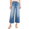 AG Jeans Saige Wide Leg Crop Mid-Rise Fit Jeans in 17 Years Duet(17 Years Duet)
