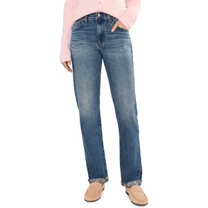 AG Adriano Goldschmied Women’s The Boyfriend Relaxed Fit Jean(10 Years Front Line)