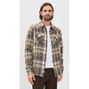 AG Adriano Goldschmied Men’s Huston Western Shirt(Green Multi)