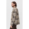 AG Adriano Goldschmied Men’s Huston Western Shirt(Green Multi)
