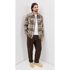 AG Adriano Goldschmied Men’s Huston Western Shirt(Green Multi)