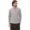 AG Adriano Goldschmied Men’s Bryce L/S Henley(Heather Grey)