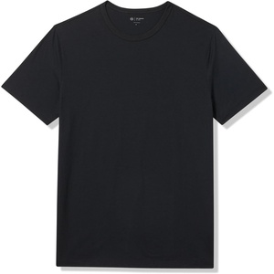 AG Adriano Goldschmied Men’s Bryce Classic S/S Crew Neck T-Shirt(True Black)