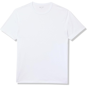 AG Adriano Goldschmied Men’s Bryce Classic S/S Crew Neck T-Shirt(True White)