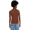 AG Jeans Faey Essential Sleeveless Turtle Neck(Chestnut)
