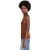 AG Jeans Faey Essential Sleeveless Turtle Neck(Chestnut)