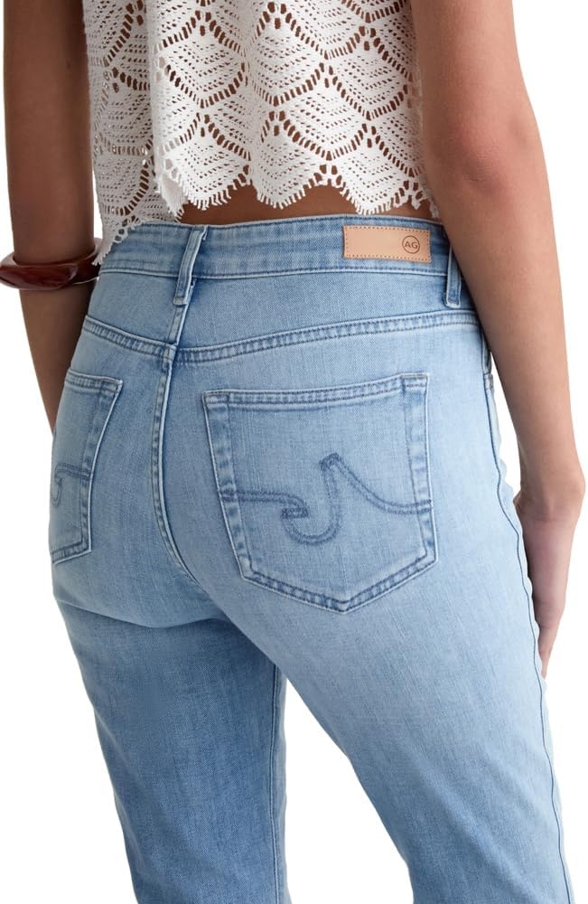 image:imageAG Jeans Mari MidRise Slim Straight OctaveFlight