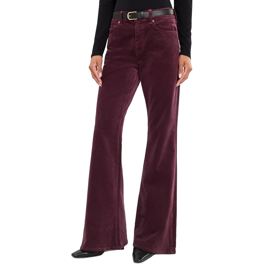 image:imageAG Adriano Goldschmied Womens Georgia Relaxed FlareJazz Berry