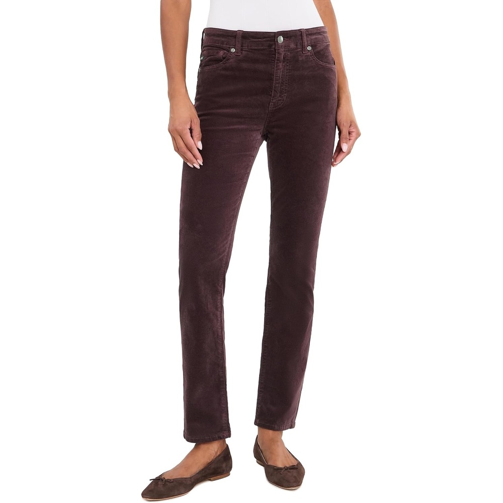 image:imageAG Jeans Mari MidRise Slim Straight OctaveCherry Swing
