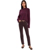 AG Jeans Mari Mid-Rise Slim Straight – Octave(Cherry Swing)