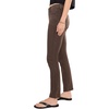 AG Jeans Mari Mid-Rise Slim Straight – Octave(Leatherette Light Burnt Umber)