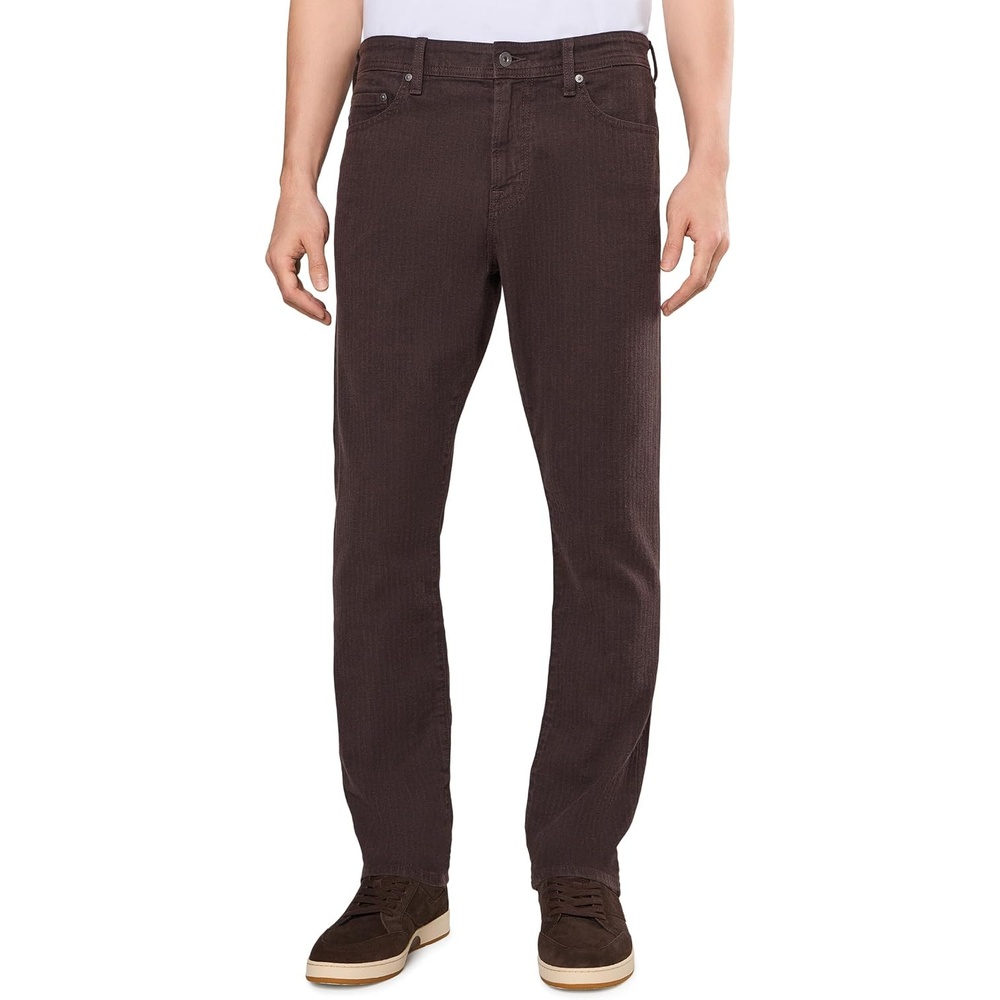 image:imageAG Jeans Everett Slim Straight Pants in Dirty OliveWood Brown