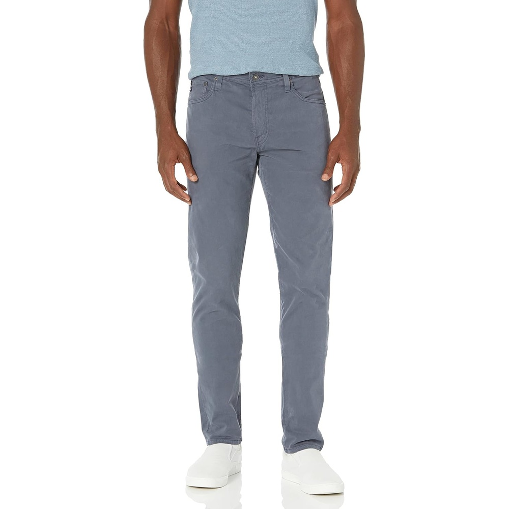 image:imageAG Jeans Tellis Modern Slim Leg SUD Sueded Stretch Sateen in Super BlackBohemian Blue