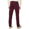 AG Jeans Tellis Modern Slim Leg SUD Sueded Stretch Sateen in Super Black(Maroon Peak)
