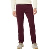 AG Jeans Tellis Modern Slim Leg SUD Sueded Stretch Sateen in Super Black(Maroon Peak)