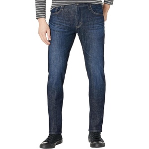 AG Jeans Tellis Modern Slim Leg SUD Sueded Stretch Sateen in Super Black(Dark Canyon)