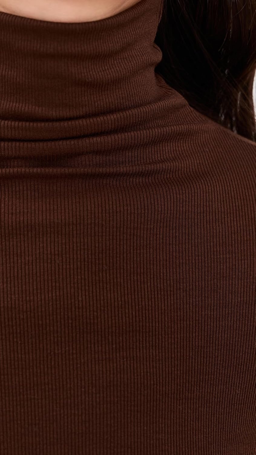 image:imageAG Womens Chels TurtleneckWood Brown