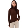 AG Women’s Chels Turtleneck(Wood Brown)